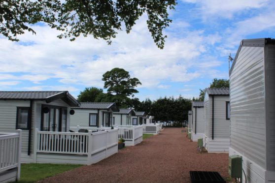 The development will see 140 new homes - 40 residential and 100 holiday homes - in Arbroath.
