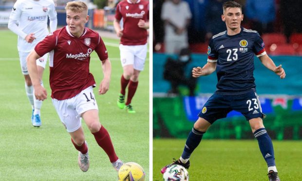 Arbroath star Dylan Paterson played in the same Rangers youth team as Billy Gilmour