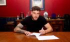 New Dundee signing Ryan Sweeney

By David Young