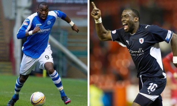 Gregory Tade was a cult hero at St Johnstone and Raith Rovers.
