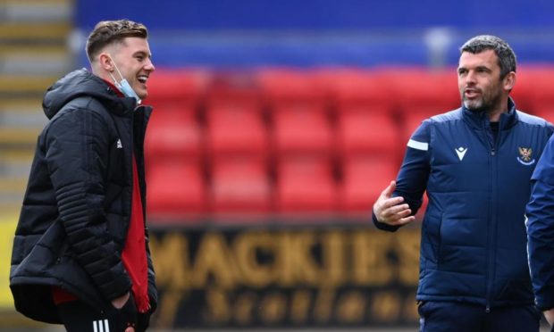 Callum Hendry catches up with Callum Davidson when Aberdeen played St Johnstone.