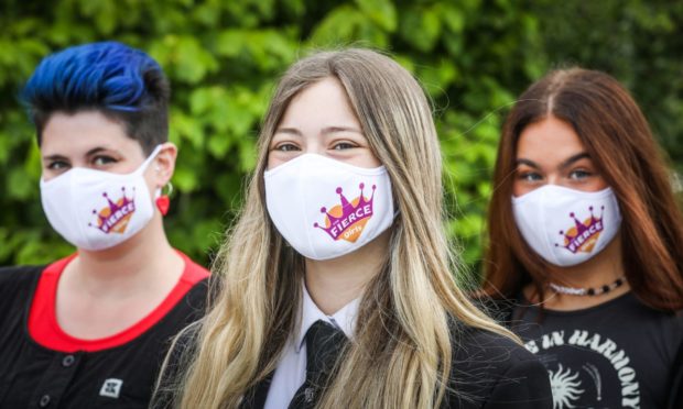 Elena Soper, Ashley Henderson and Elena Muñoz. who are a part of the OOR Fierce Girls campaign.