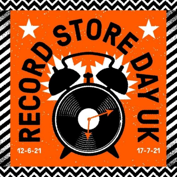 The Record Store Day logo for 2021.
