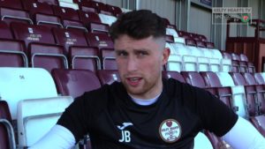 Jamie Barjonas on why he decided to sign on at Kelty Hearts for another season