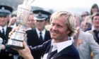 Jack Nicklaus with the Claret Jug after his third Open victory in 1978.