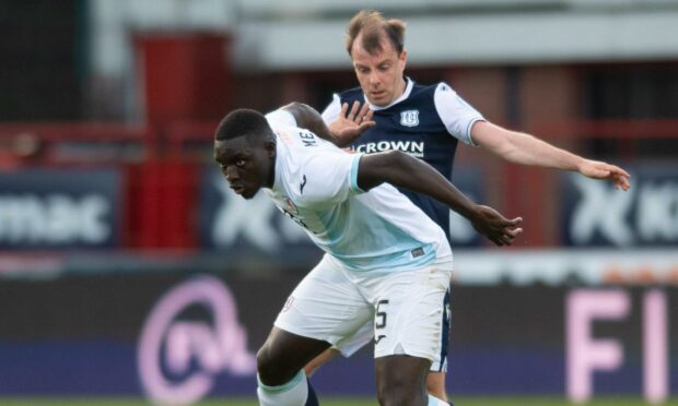 Mendy in action against Dundee