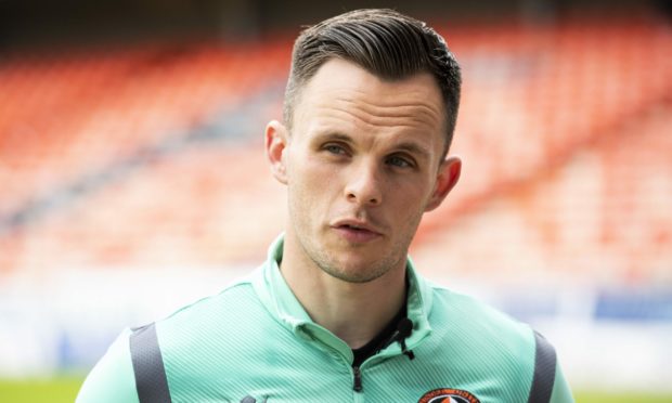 Dundee United hitman Lawrence Shankland.