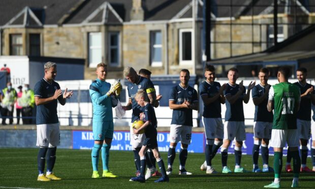 Guard of honour: Davidson