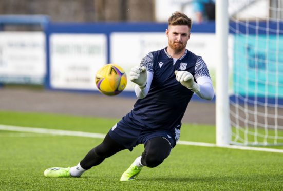 Dundee goalkeeper Ian Lawlor.