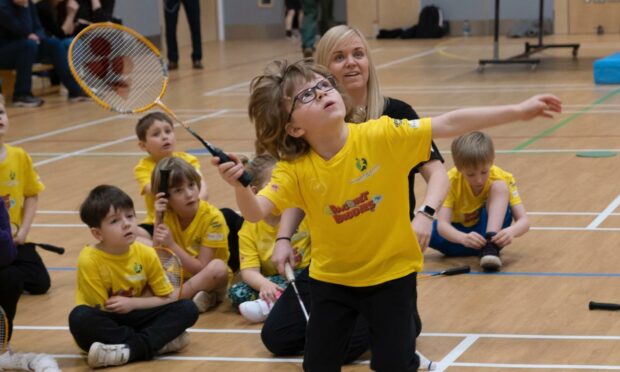 Racquet Buddies teaches children badminton and tennis skills.
