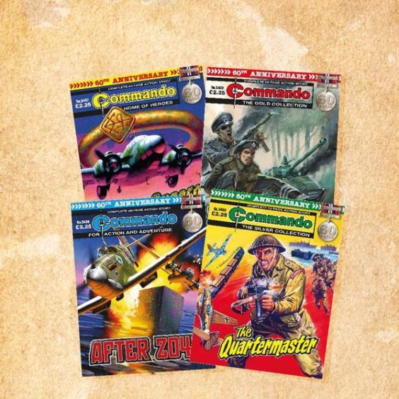 Commando 60th Anniversary Bundle.