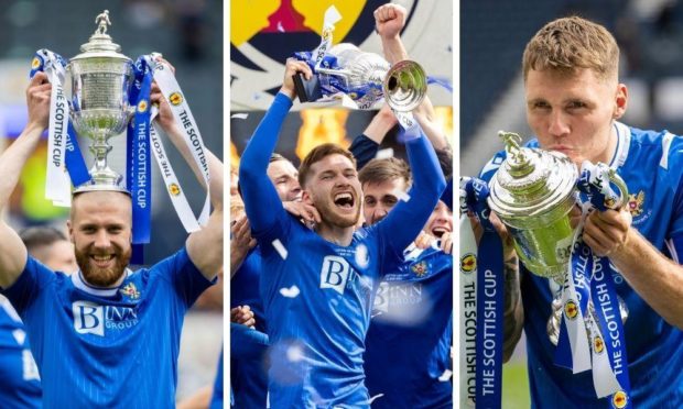 St Johnstone stars Shaun Rooney (left), Jamie McCart (centre) and Jason Kerr (right) are all in-demand this summer.