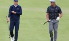 Bryson DeChambeau trailed playing partner Jordan Spieth by six shots after the first round.