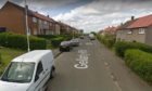 Gellatly Road where the flasher targeted a Fife woman