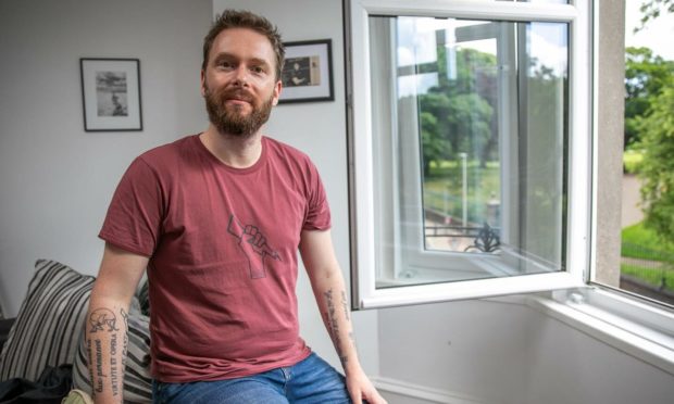 George Connor, who teaches English at the Angus school, has set up a website which he hopes will help the subject flourish in Scotland after years of decline.
