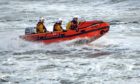 Broughty Ferry RNLI inshore lifeboat. Image: DC Thomson