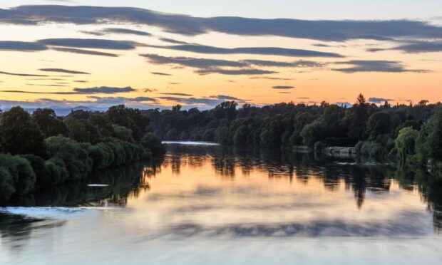 The River Tay. A Night by the River Tay, Pitlochry Festival Theatre's celebration of new works, is running until September.