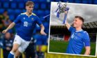 Cammy Ballantyne watched St Johnstone captain Jason Kerr lift the cup double on TV