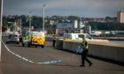 Police have sealed off Kirkcaldy Promenade after the body was discovered.