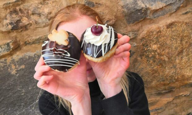 Sophie Girardin of Breadalbane Bakers is ready for National Doughnut Week.