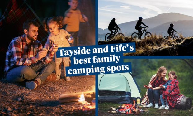 Explore our favourite camp sites in Tayside, Fife and beyond with our interactive map.