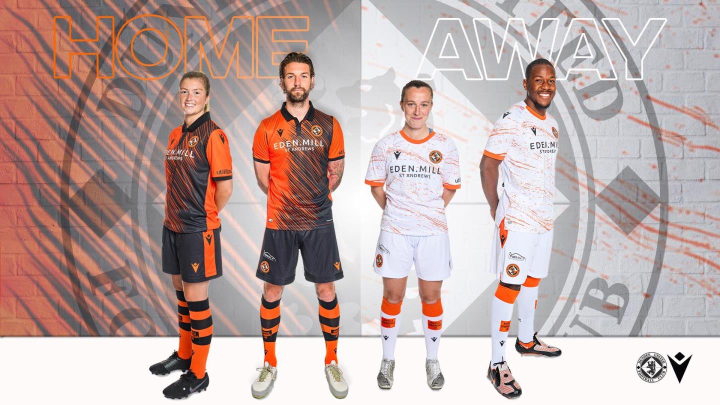 dundee united home kit 22 23