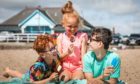 Children enjoy the hottest day of 2021 in Tayside and Fife