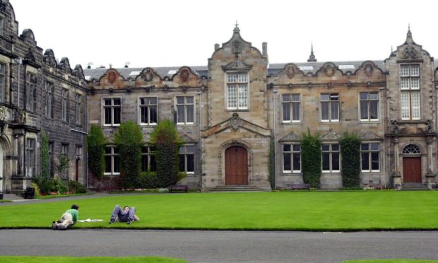 The University of St Andrews.