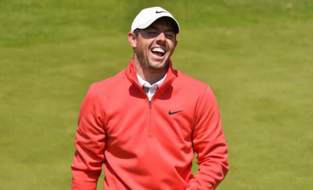 Rory McIlroy is in a confident and upbeat mood despite recent struggles.