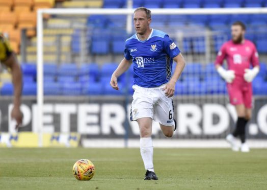 Former St Johnstone star Steven Anderson is back on the pitch with Forfar
