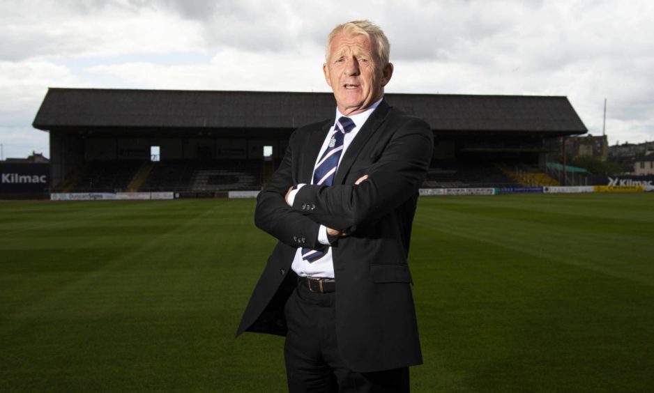 Dundee technical director Gordon Strachan at Dens Park. Image: Dundee FC