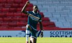 Over half said Boris Johnson and Priti Patel were wrong to criticise players taking the knee. Pictured: Motherwell's Bevis Mugabi