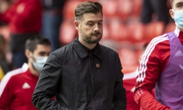 Tam Courts suffered disappointment on Dundee United's last trip to Aberdeen