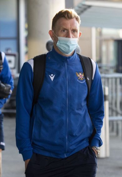 St Johnstone flew to Istanbul from Edinburgh Airport on Wednesday morning ahead of their clash with Galatasaray.