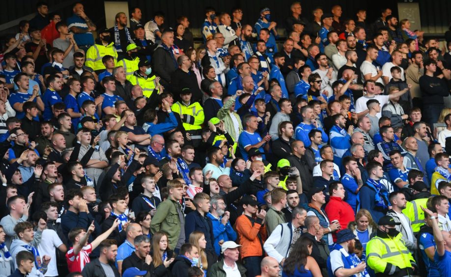 St Johnstone fans may spot themselves in our gallery of the best pictures from their European clash with Galatasaray.