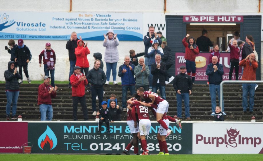 Arbroath fans have enjoyed what they've seen at Gayfield, so far, this season.