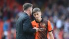 Tam Courts is keen to keep Chris Mochrie at Dundee United