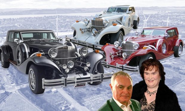 Brother of Susan Boyle, Gerry Boyle, planned to bring 250 jobs to Dundee with production of luxury car Excalibur.