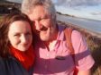 Activist Calum Cashley pictured with his wife, Laura, died earlier this week.