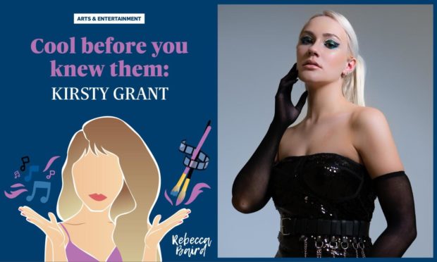 Kirriemuir's Kirsty Grant is making waves as she prepares to release her debut EP. Pictures: Oscar J Ryan.
