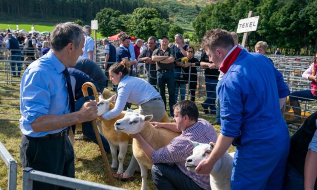 WINNERS:  Kinross Show got the go-ahead to organise the event just six weeks ago.