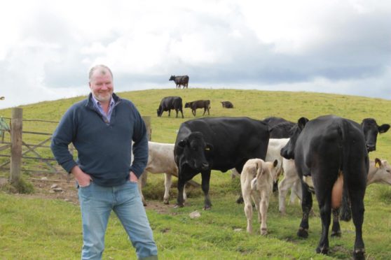 Doug Bell is involved in his family's farming business.