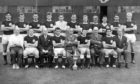 Dundee 1962 Championship winning team. Bobby Waddell is back row, fourth from right.