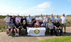 Angus Glens Rotary Club members at the charter ceremony.