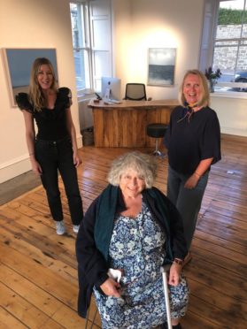 Miriam Margoyles at Tatha Gallery. Picture supplied by Tatha Gallery.