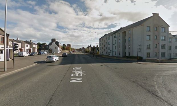 North Esk Road in Montrose, where the pensioner was targeted. Photo: Google Street View.