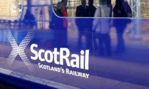 scotrail delay broken down train aberdeen glasgow