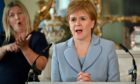 Scotland's First Minister Nicola Sturgeon will give a Covid briefing today