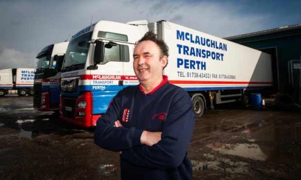 George McLaughlan of McLaughlan Transport.