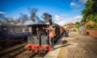 Steam services ran for the first time in 15 months at the Caley railway. Pic: Steve MacDougall/DCT Media